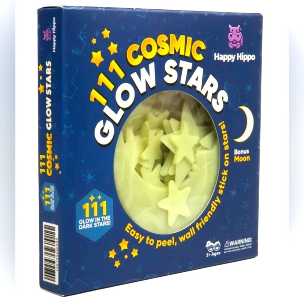 Glow in the Dark Stars with a Bonus Moon